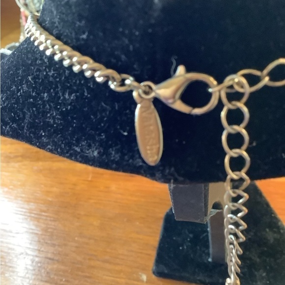 Natasha Bib Style Statement Necklace 18” - Picture 3 of 4